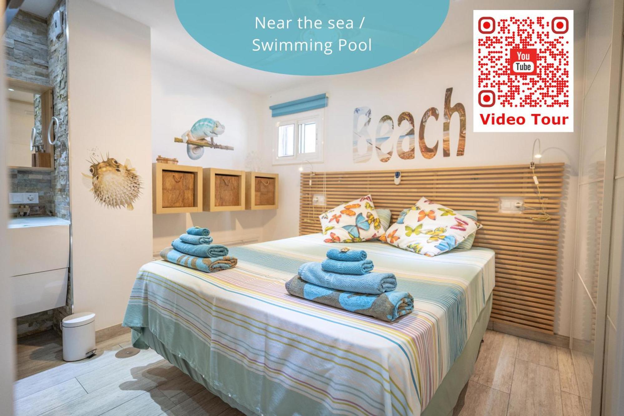 Go2Tenerife Apart'Cala Pool & Beach At 5 Mins Los Cristianos  Exterior foto